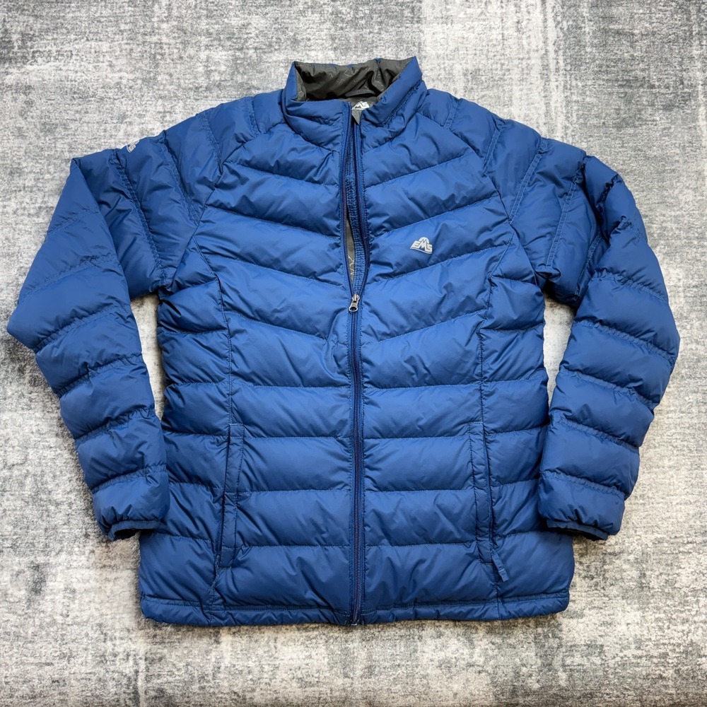 Eastern Mountain Sports Jacket‎ Womens Large Blue Insulated Puffer Packable EMS